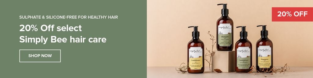 20% Off Select Simply Bee Hair Care Product